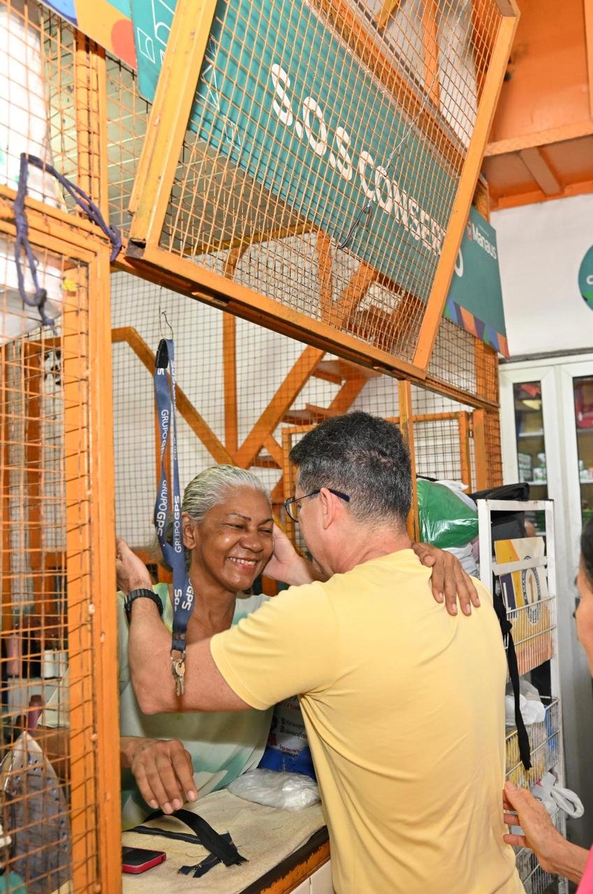 Feirante destaca novos equipamentos no Japiim