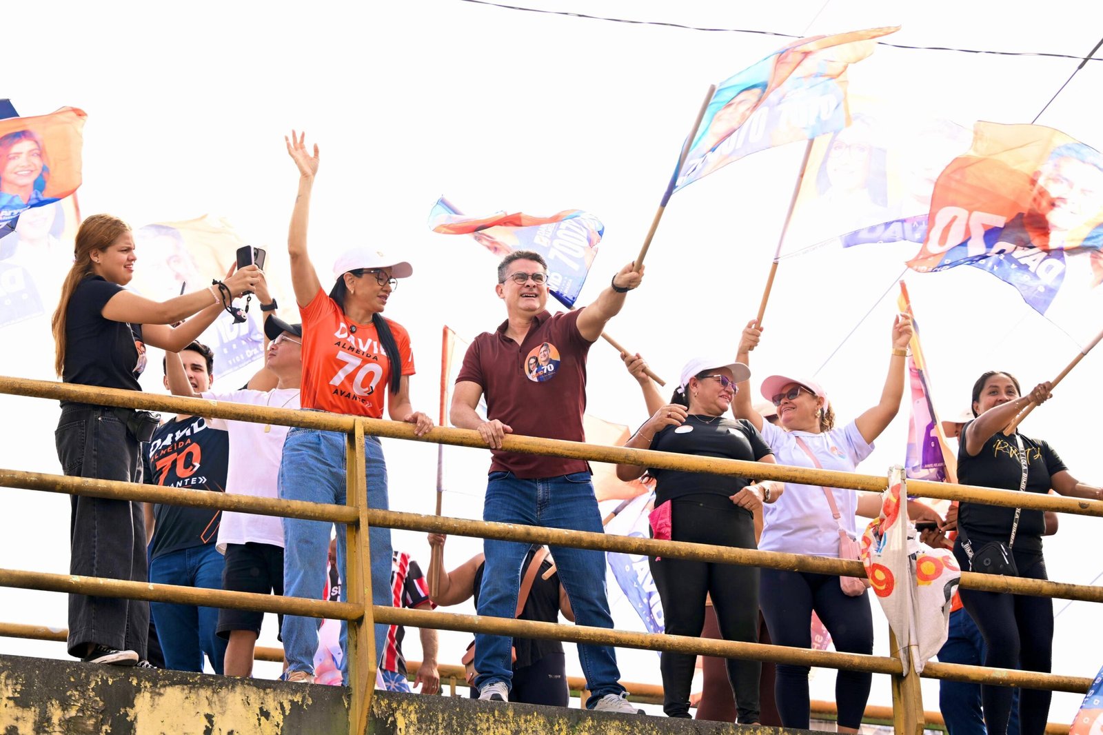 Campanha de David mobiliza as zonas de Manaus