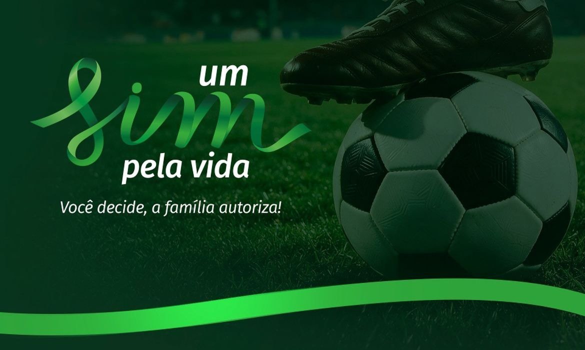 Futebol se une à campanha de conscientização sobre doação de órgãos no Brasil