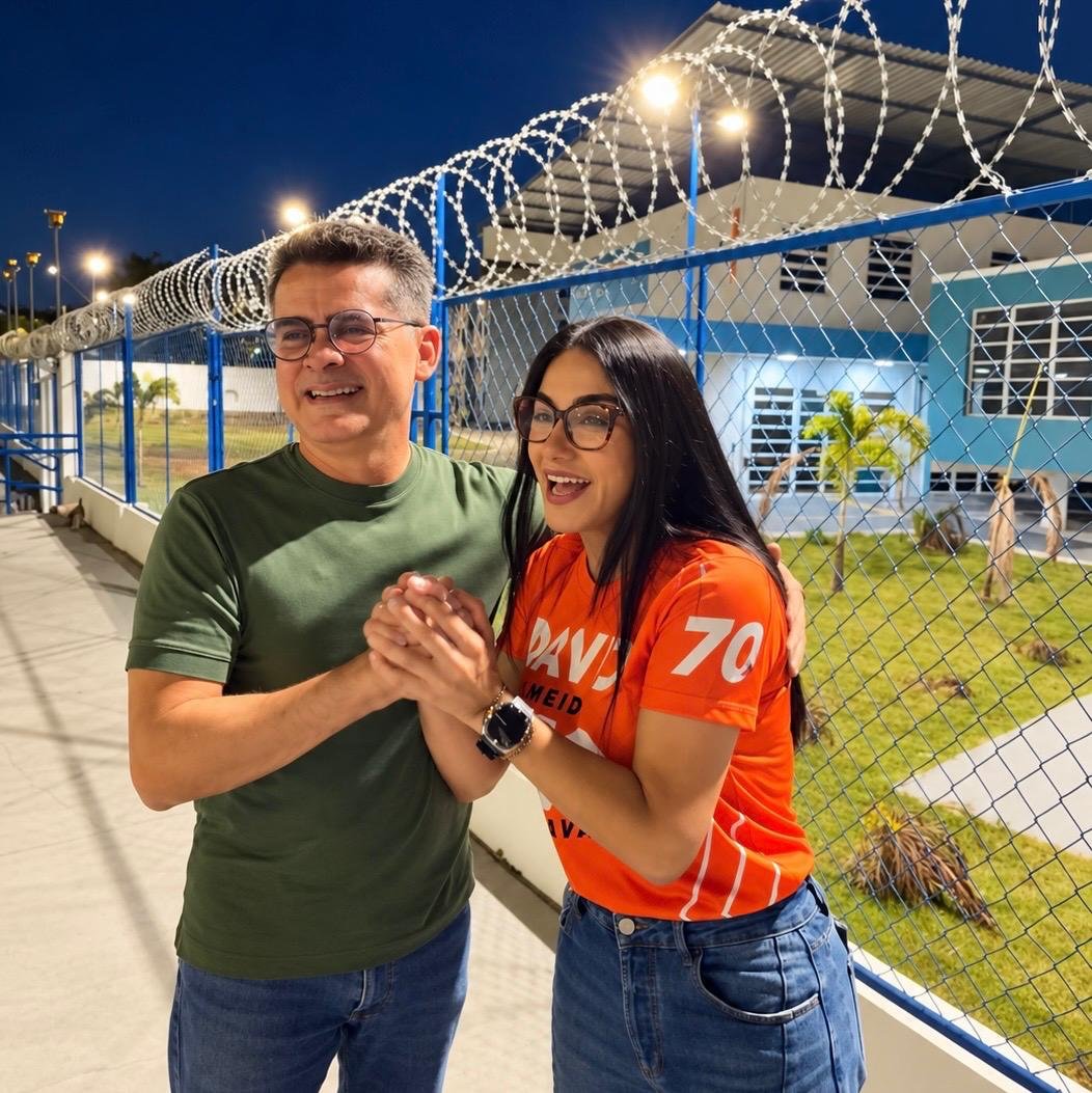 David Almeida e Shádia destacam atenção básica durante visita no Monte das Oliveiras