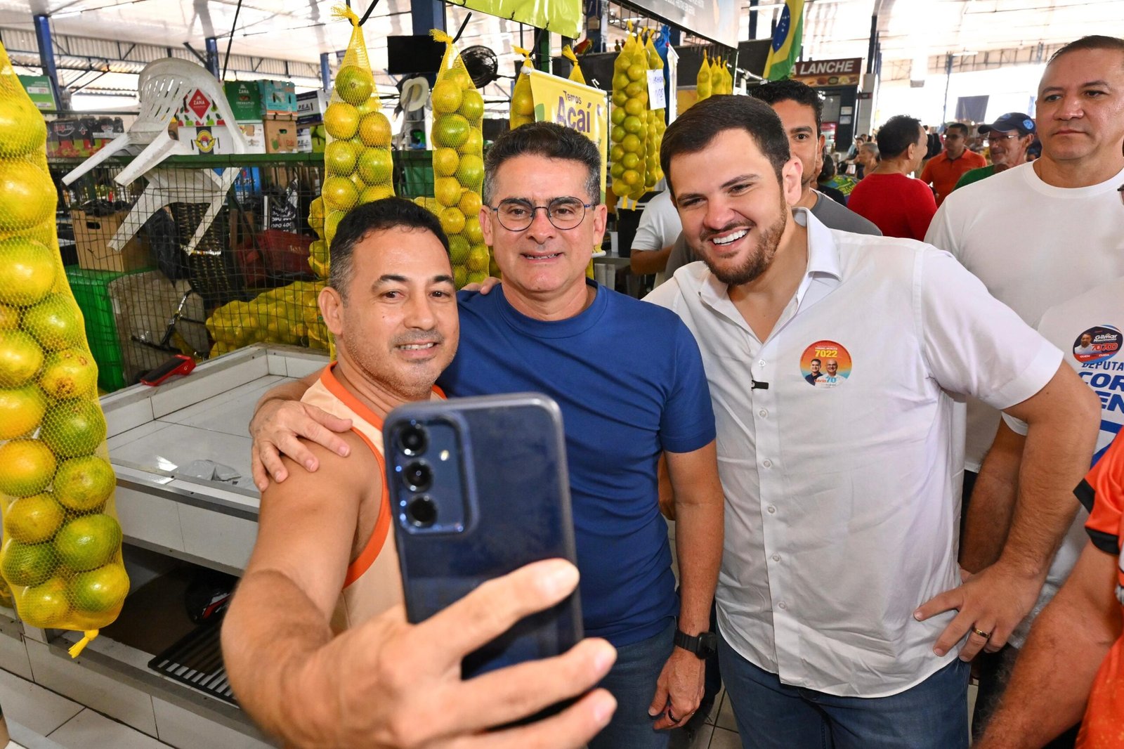 David propõe parceria com Renato para feiras de Manaus